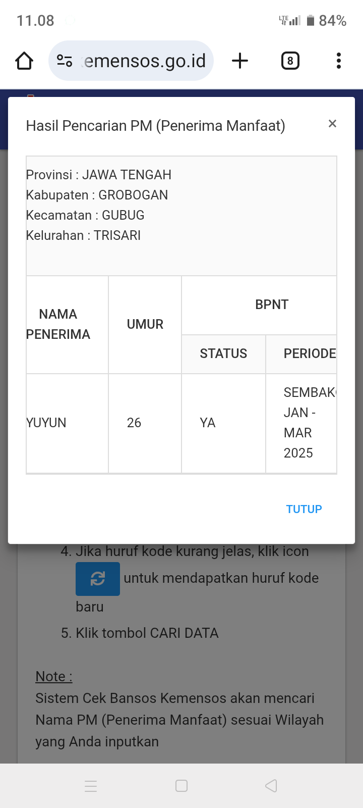 Lampiran aduan LB2025121100001